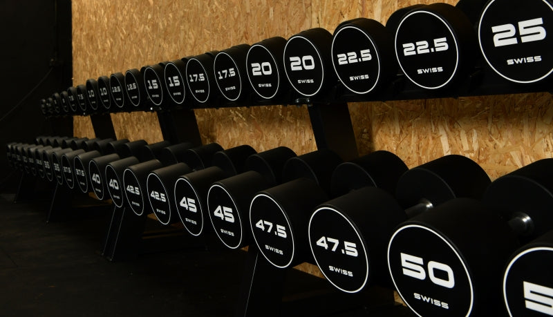 Dumbbell Set - Swiss Barbell Urethane 2.5kg-50kg (20 Pair Set)