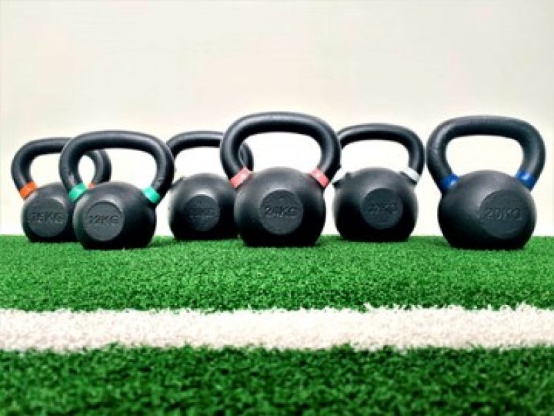 Swiss Cast Iron Kettlebells 8 - 32kg