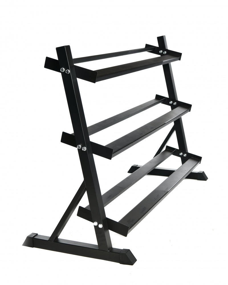 Swiss 3 Tier Dumbbell Rack