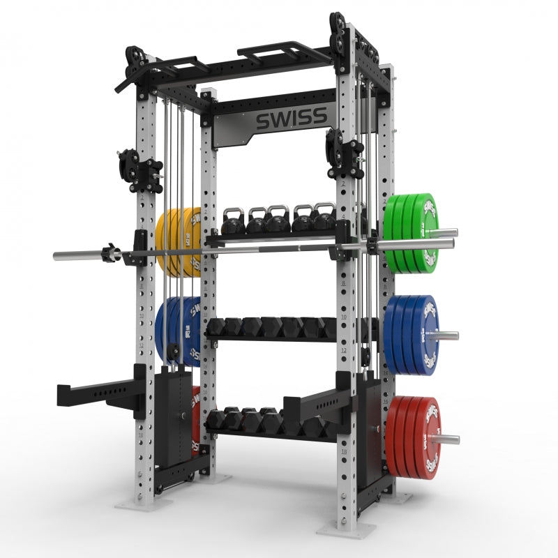 Performance Rack 2 x 120kg Stacks + Storage