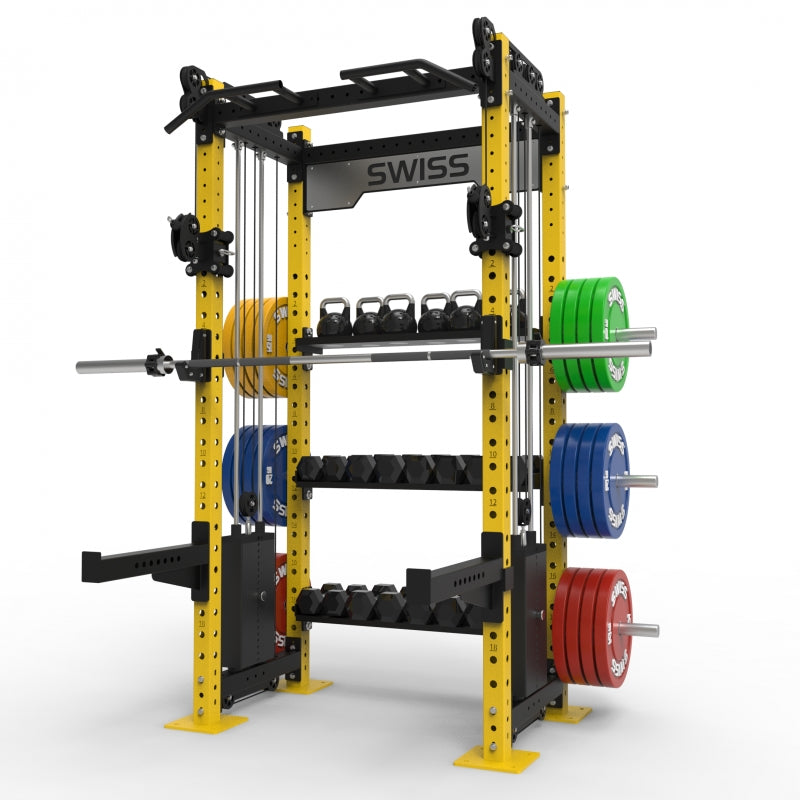 Performance Rack 2 x 120kg Stacks + Storage